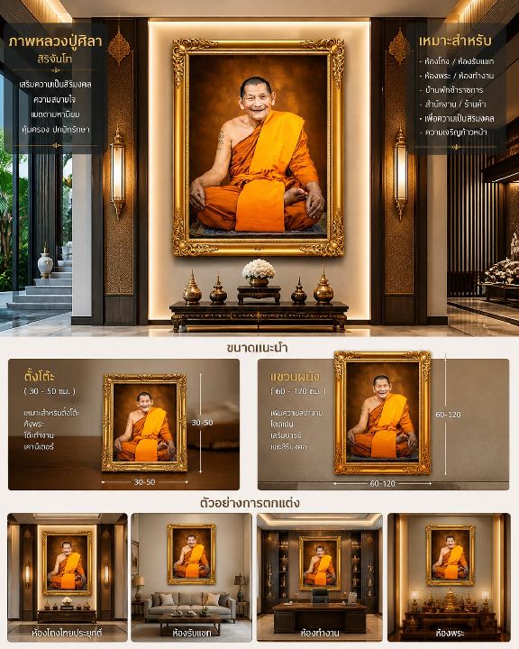 Demo Web กรอบหลุยส์ 3 มิติ สีทอง พร้อมมอบเป็นของขวัญ